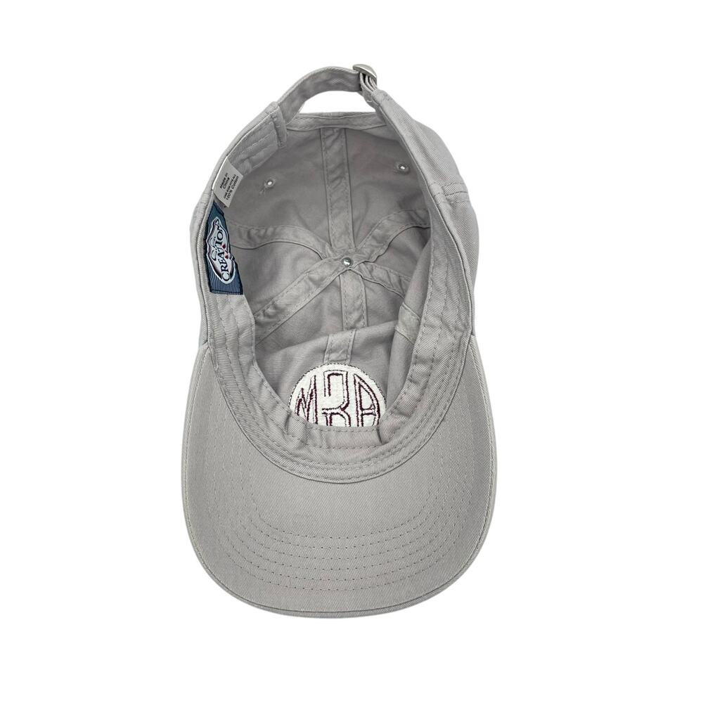 Gray Texas A&M Turquoise Chevron Patch Y2K Style Cotton Ball Cap Collegiate Hat - Picture 4 of 7